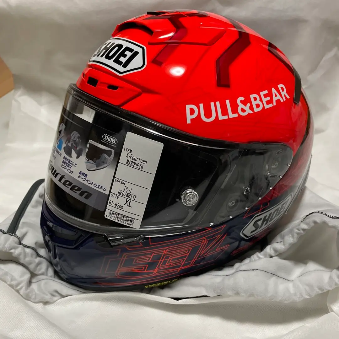 SHOEI X-Fourteen x14 マルケス6 MARQUEZ6 XL