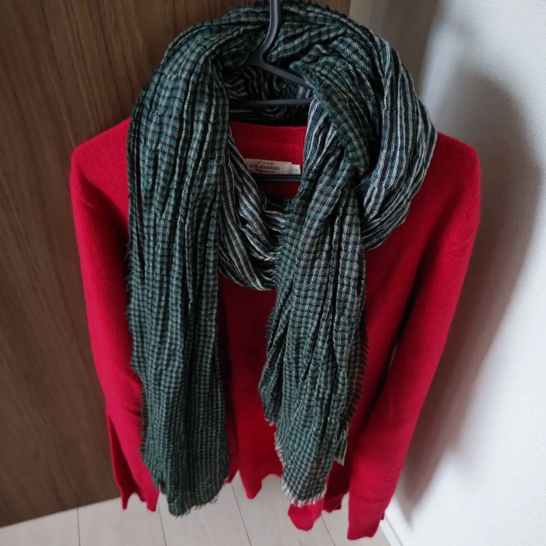 TRAITS Paris（トレ・パリ）ストール グリーン