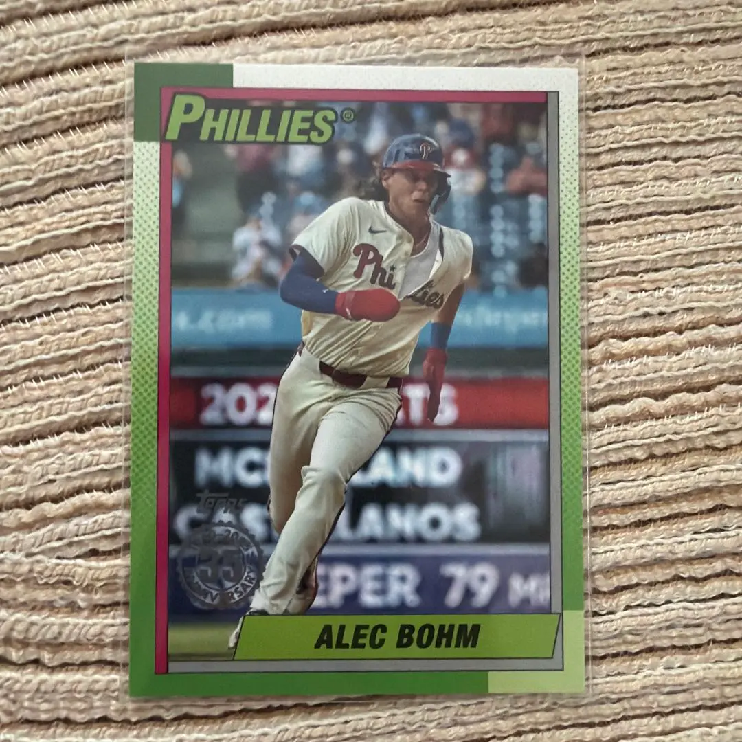 Alec Bohm トレーディングカード フィリーズ