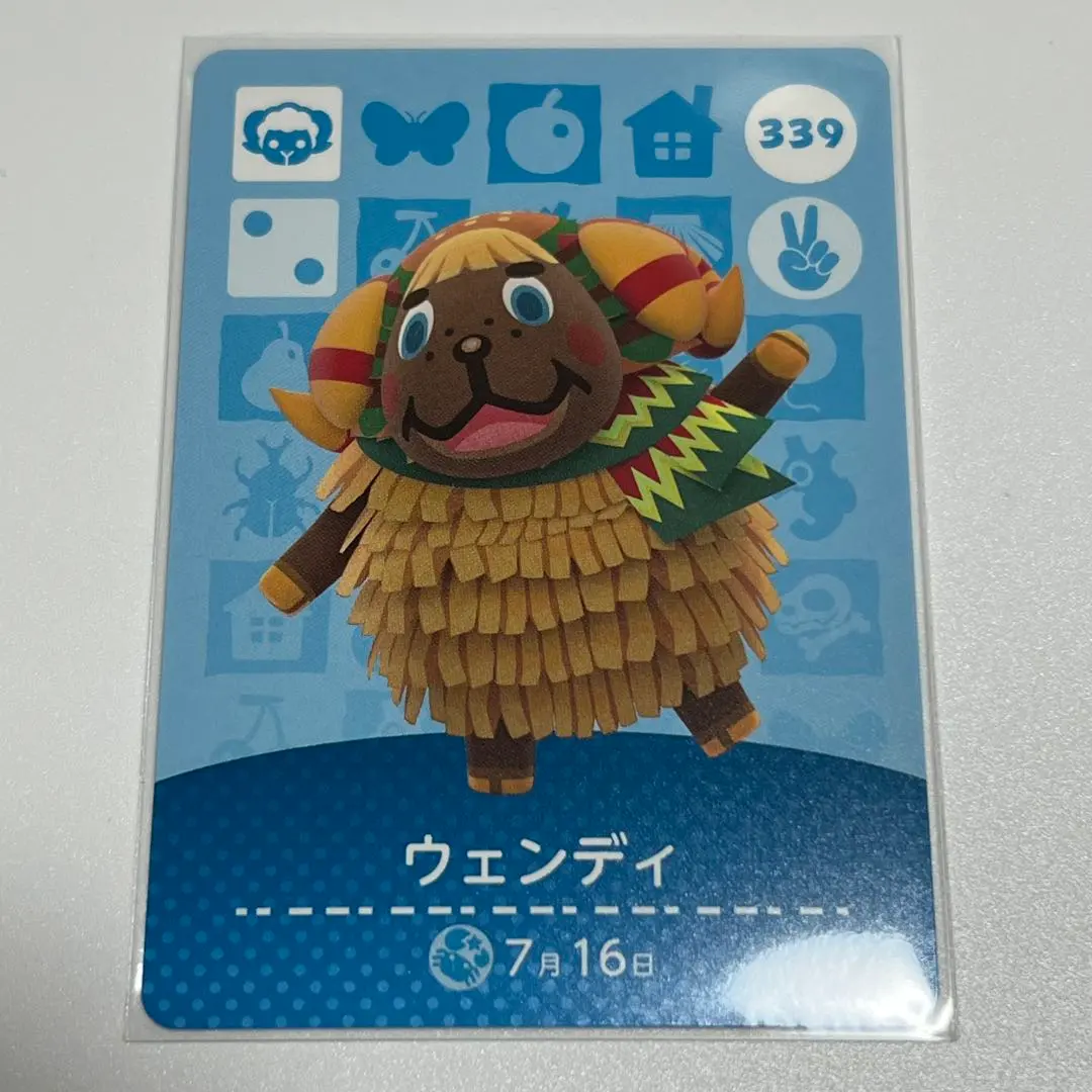 【新品未使用】 amiiboカード　ウェンディ