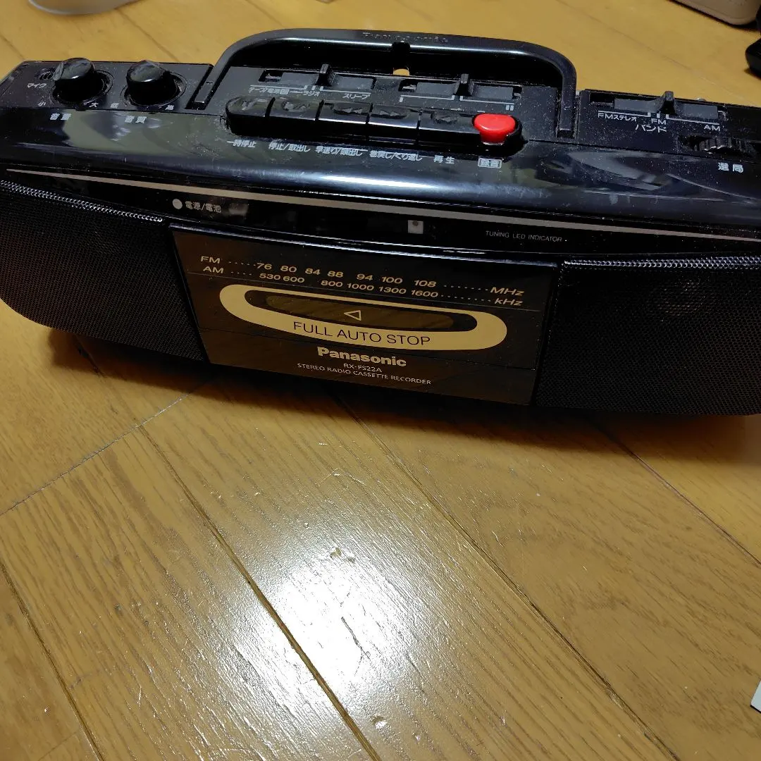 Panasonic ラジカセ FM/AMカセットプレーヤー