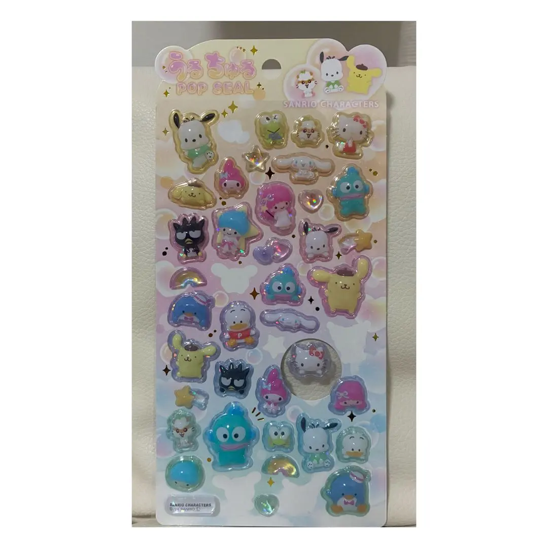 サンリオ　うるちゅるポップシール　正規品