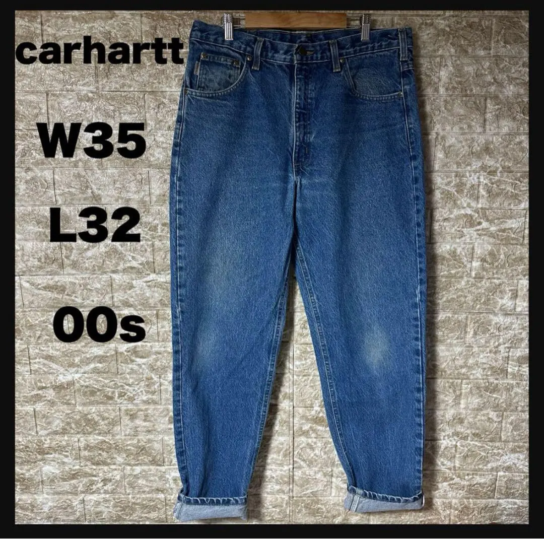 【00s USED】 carhartt カーハート ジーンズ W35 L32