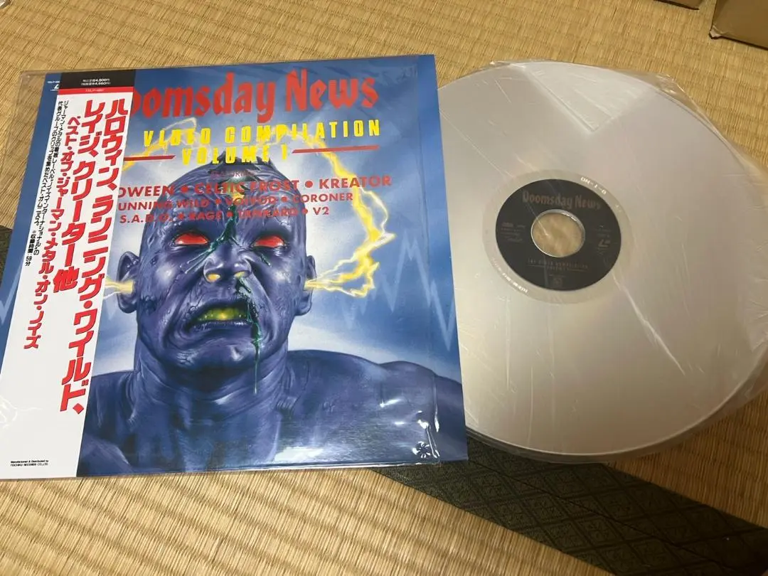 LD　レーザーディスク　Doomsday News 　帯付属　ハロウィン　レイジ