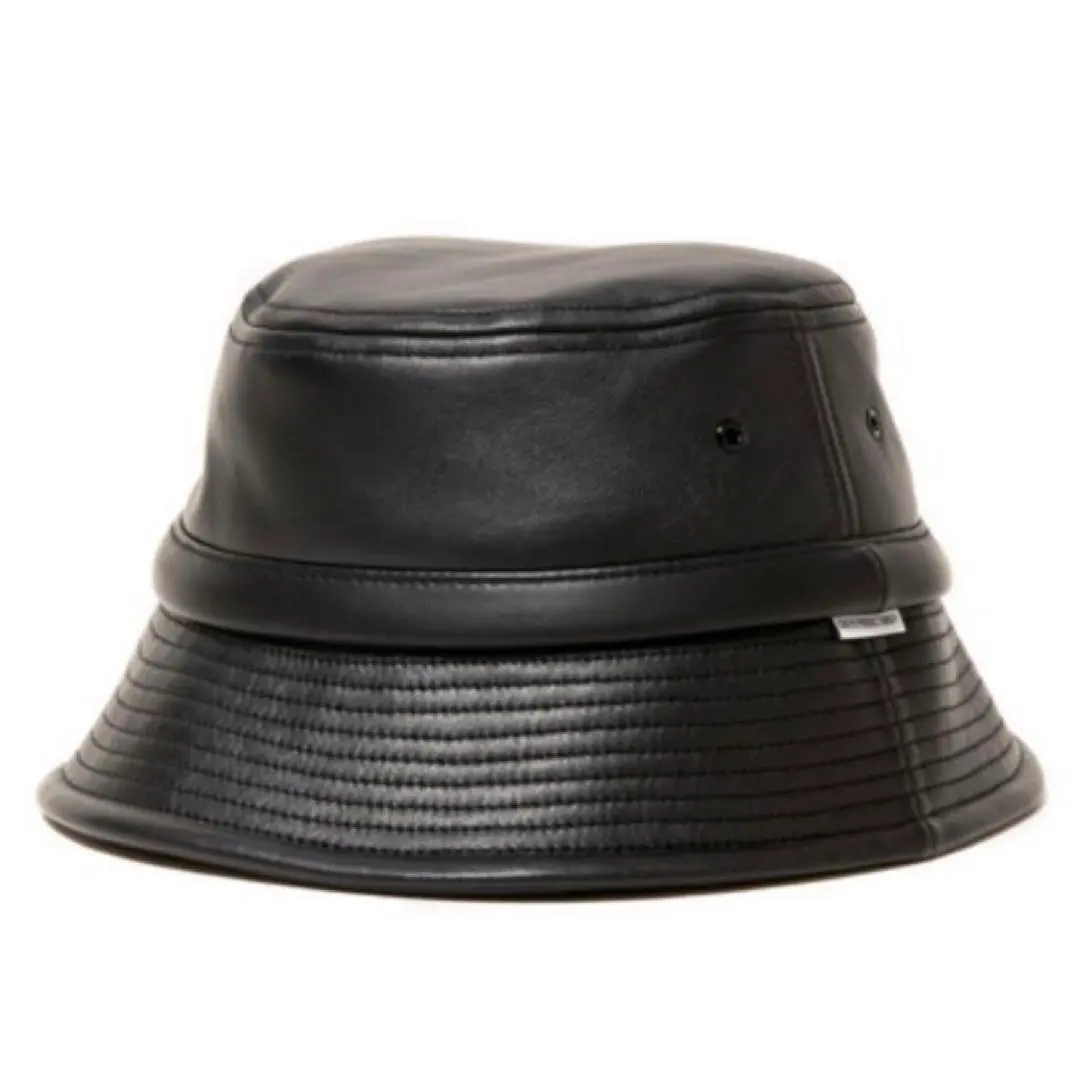 COOTIE PRODUCTIONS LEATHER BUCKET HAT M