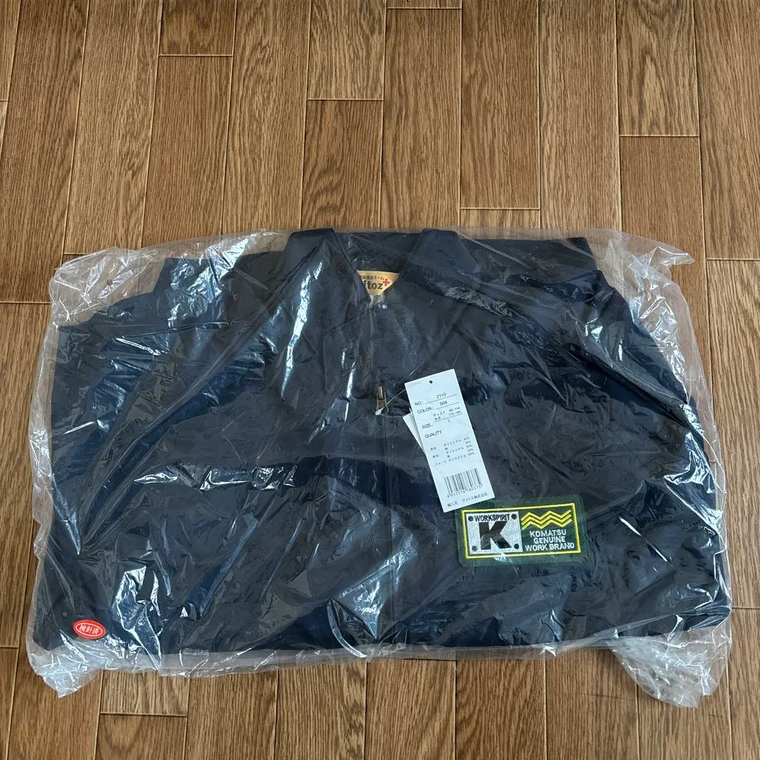 【新品未使用】コマツ　作業服　L