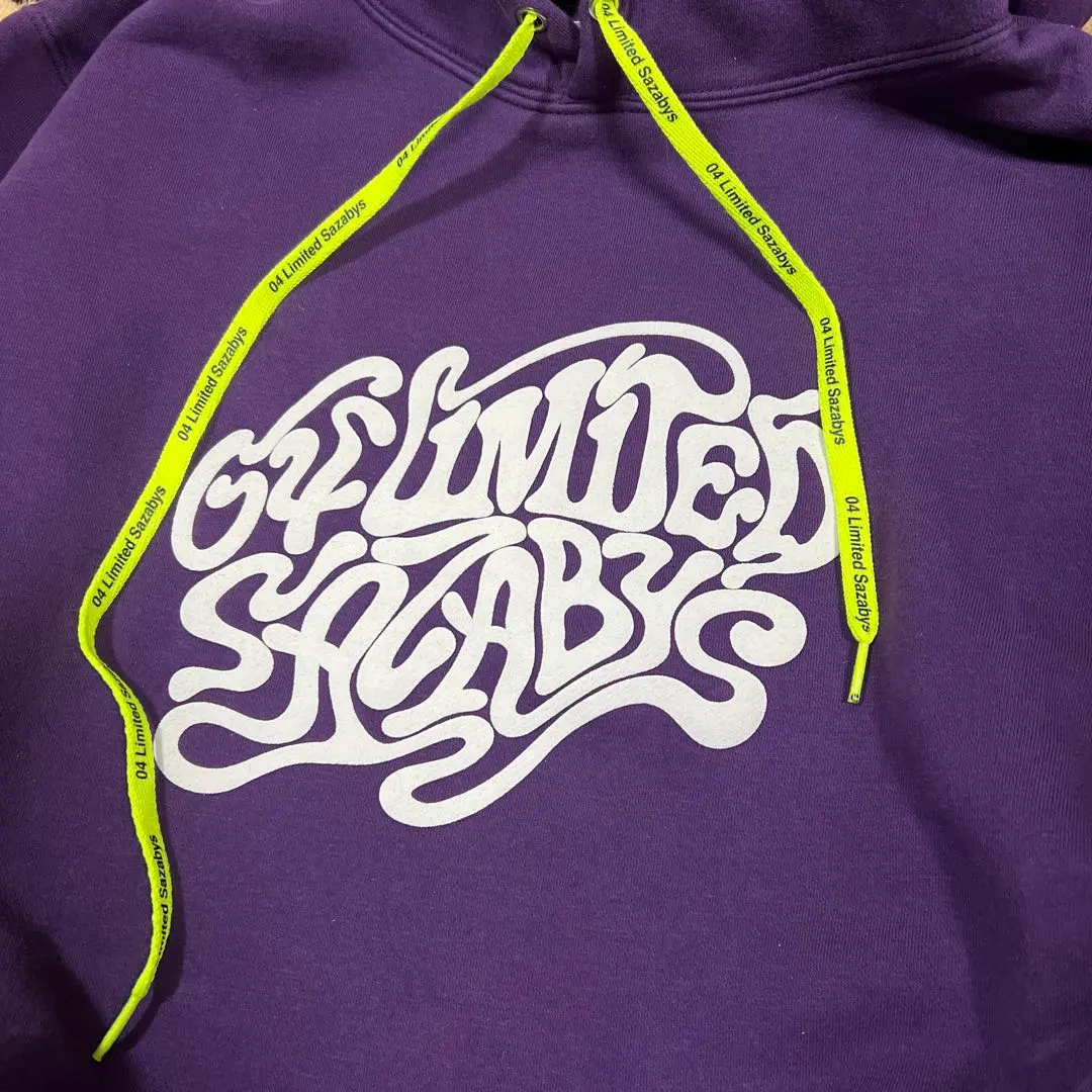 04 Limited Sazabys フォーリミ パーカー パープル 紫 XL