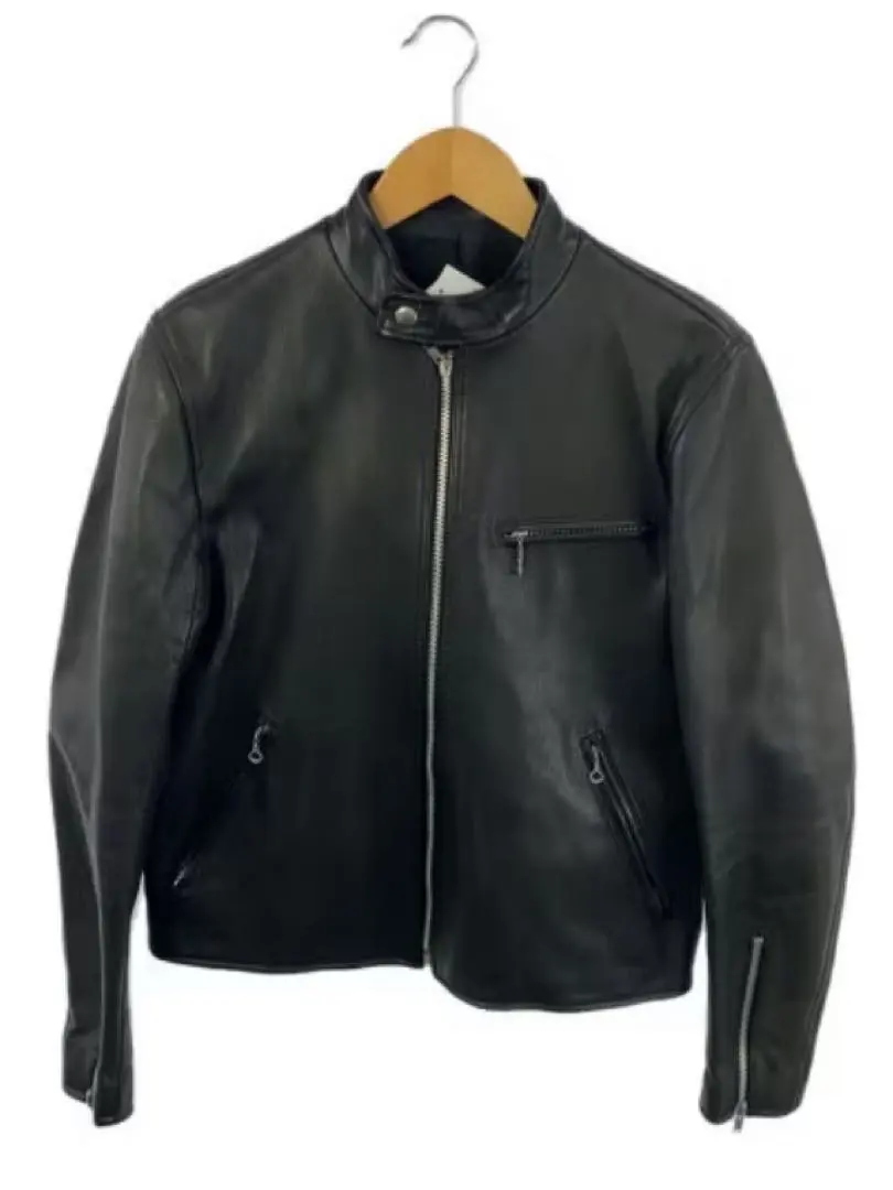 scye サイ シングルライダース ゴートレザー 山羊革 黒