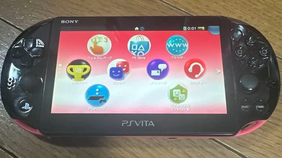 ps vita 2000 ピンク/ブラック 本体