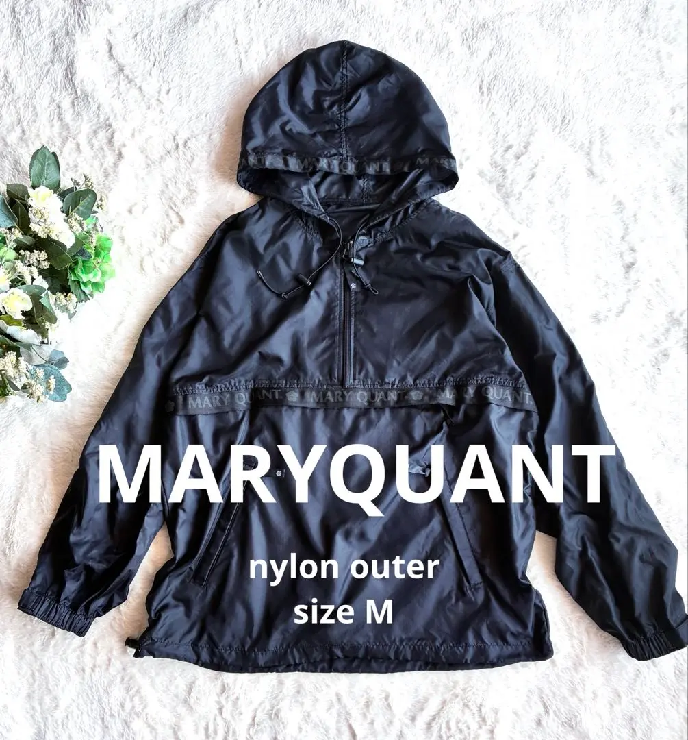 ✴︎マリークワント美品MARYQUANTマウンテン ナイロンパーカー✴︎ロゴデザイン
