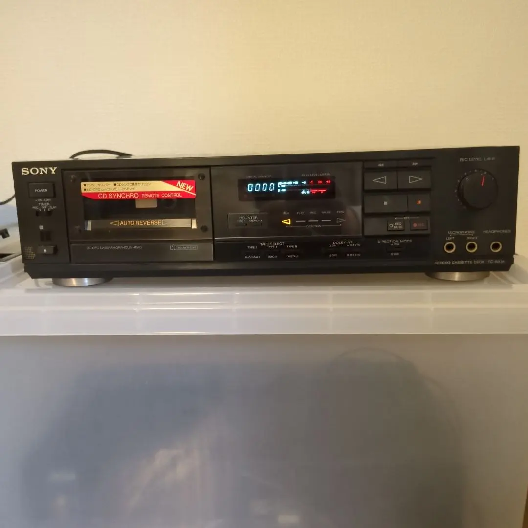 SONY オートリバースカセットデッキTC-RX51