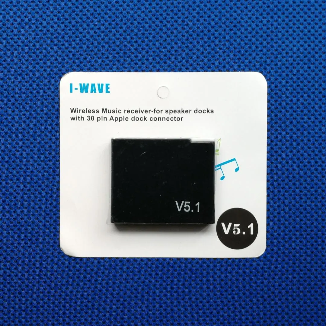 30ピン Dockコネクタ対応 Bluetooth レシーバー V5.1