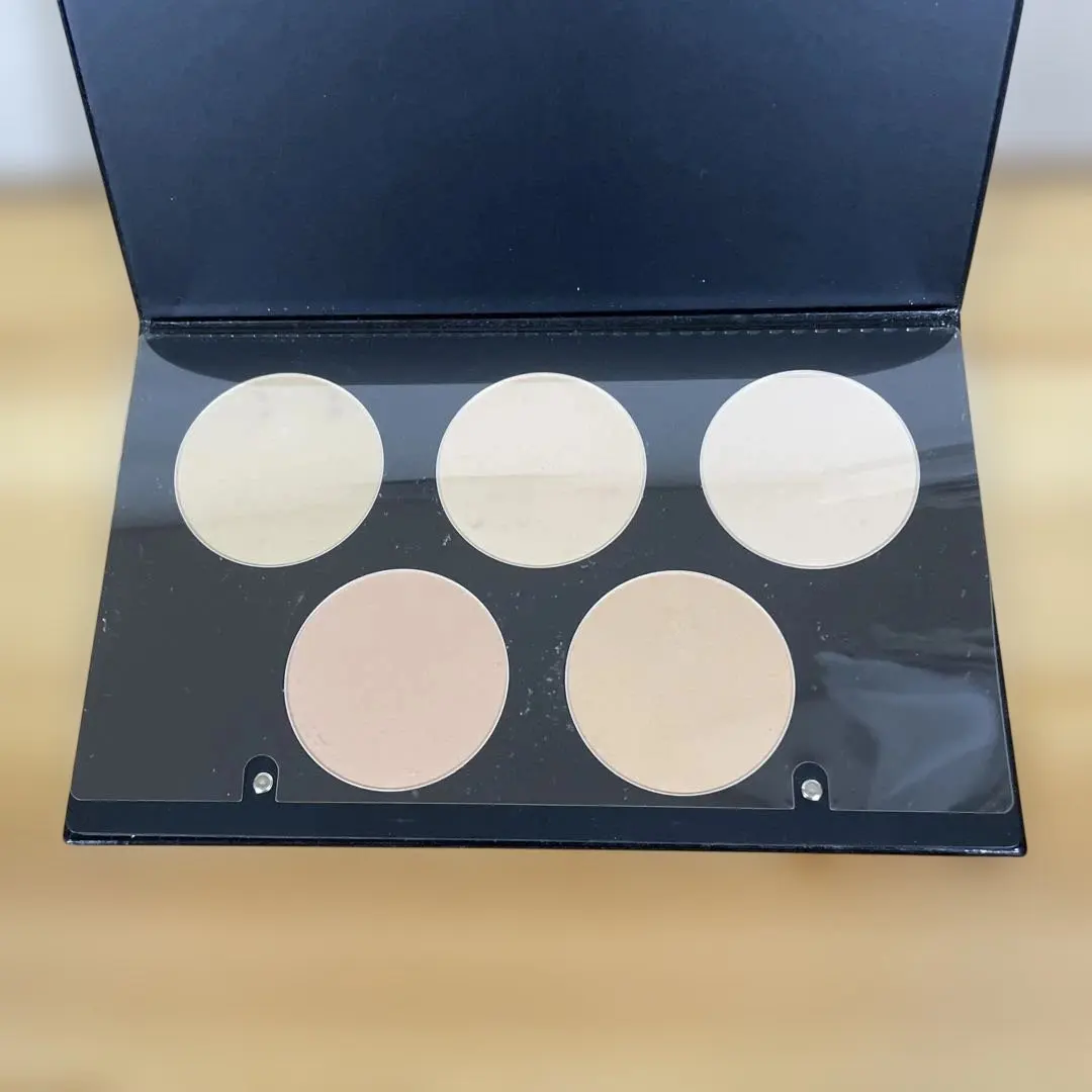 MUC Beauty メイクパレットパウダーファンデーション （5色） 美容学生