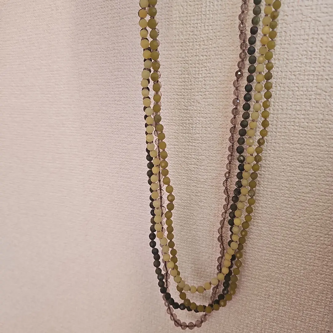 theory luxe Kong gi コンチィ　ロングネックレス　天然石