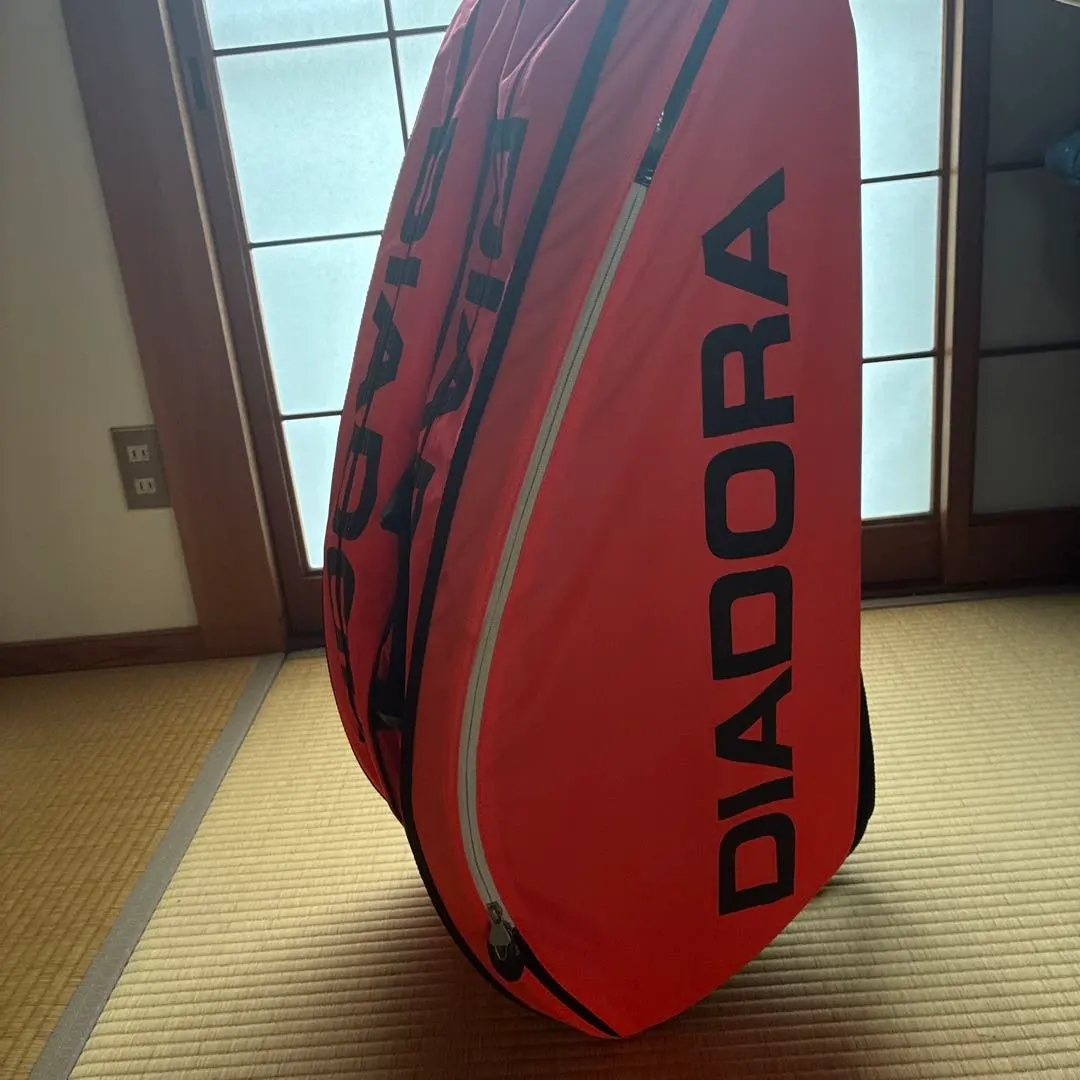 DIADORA ラケットバッグ オレンジ