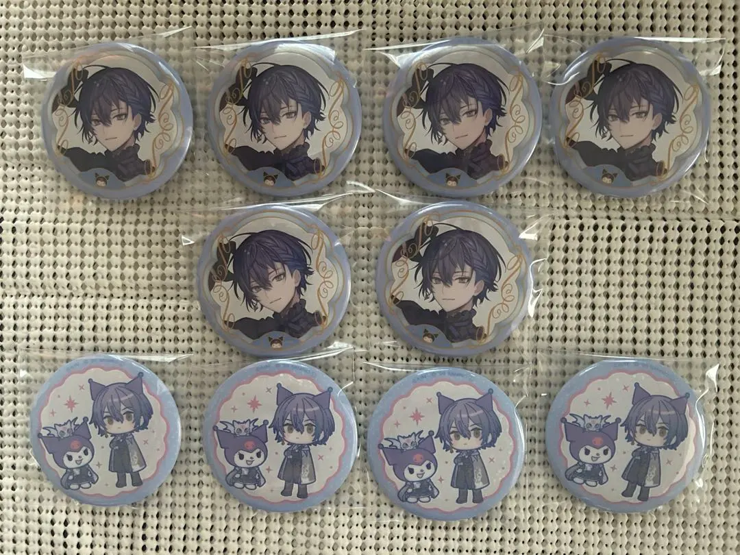 にじさんじ　小柳ロウ　Dytica サンリオ　ランダムキラキラ缶バッジ