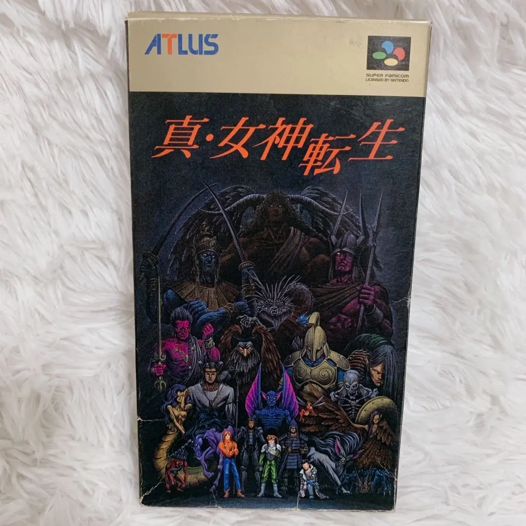 スーパーファミコン 真・女神転生 アトラス ゲーム ソフト 任天堂