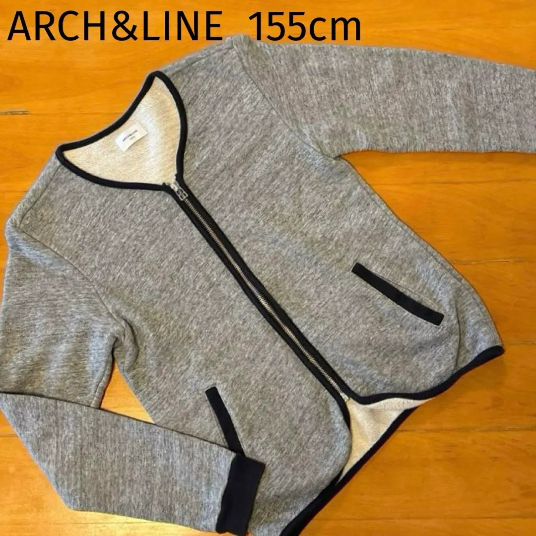 ARCH&LINE 155cm ブルゾン　ジャケット スウェットパーカー