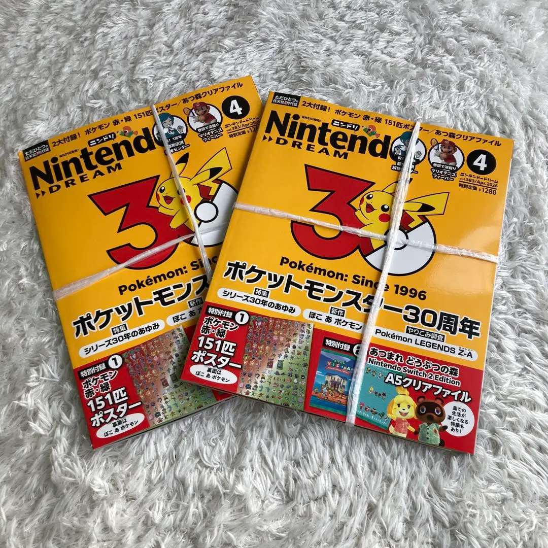 2冊セットNintendo DREAM ニンテンドードリーム2026年4月号
