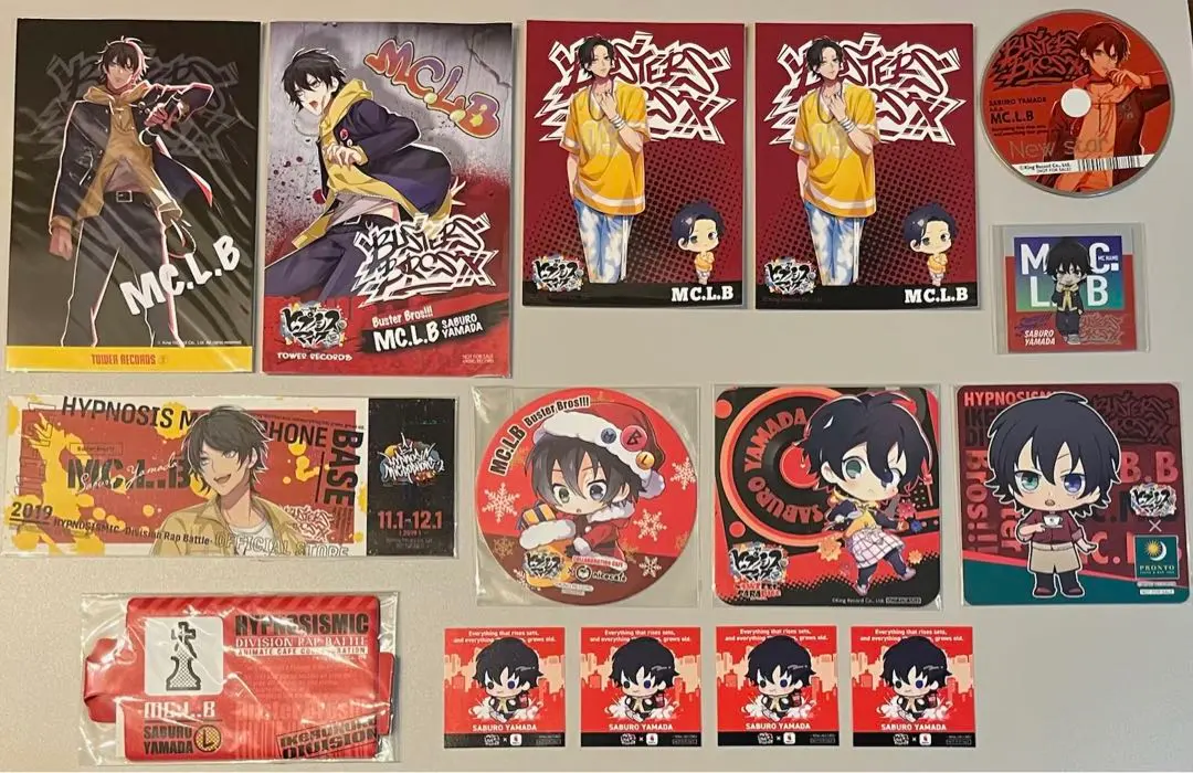 ヒプノシスマイク ヒプマイ 山田三郎セット スイパラ マルイ baseステッカー