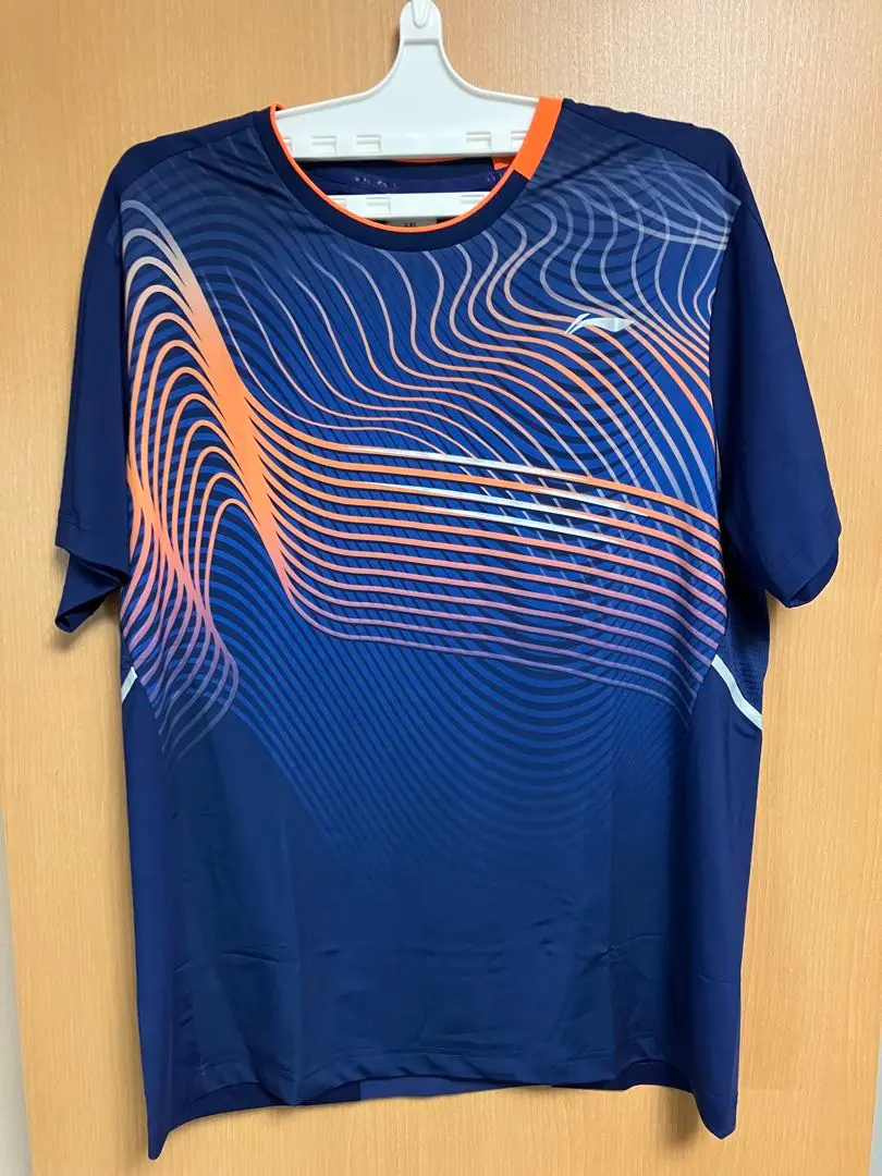 LI-NING AAYQ087-1 ゲームシャツ 2XL バドミントンウェア