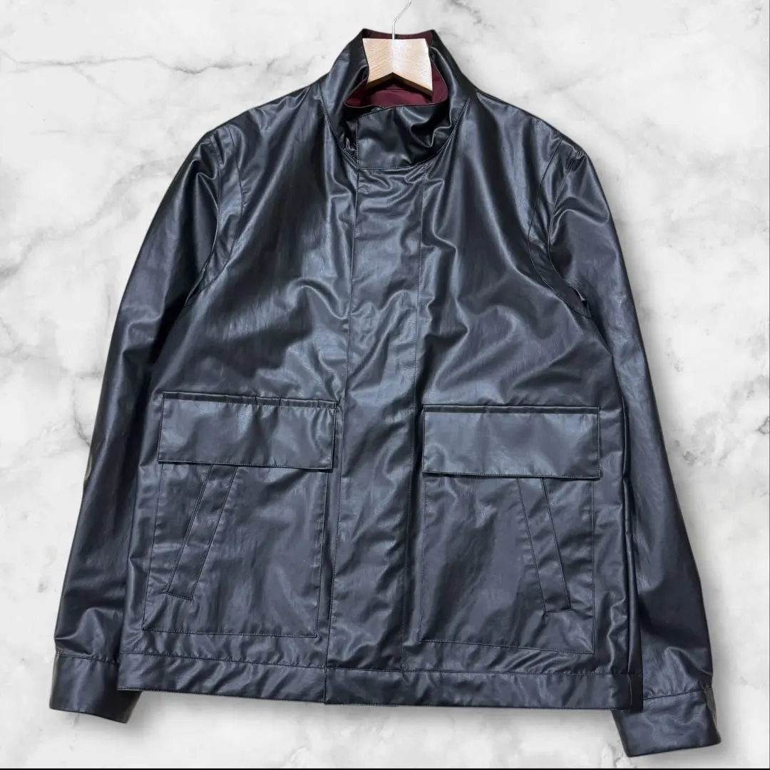 未使用品級 ジョセフ コーティングジャケット シングルライダース 現行モデル