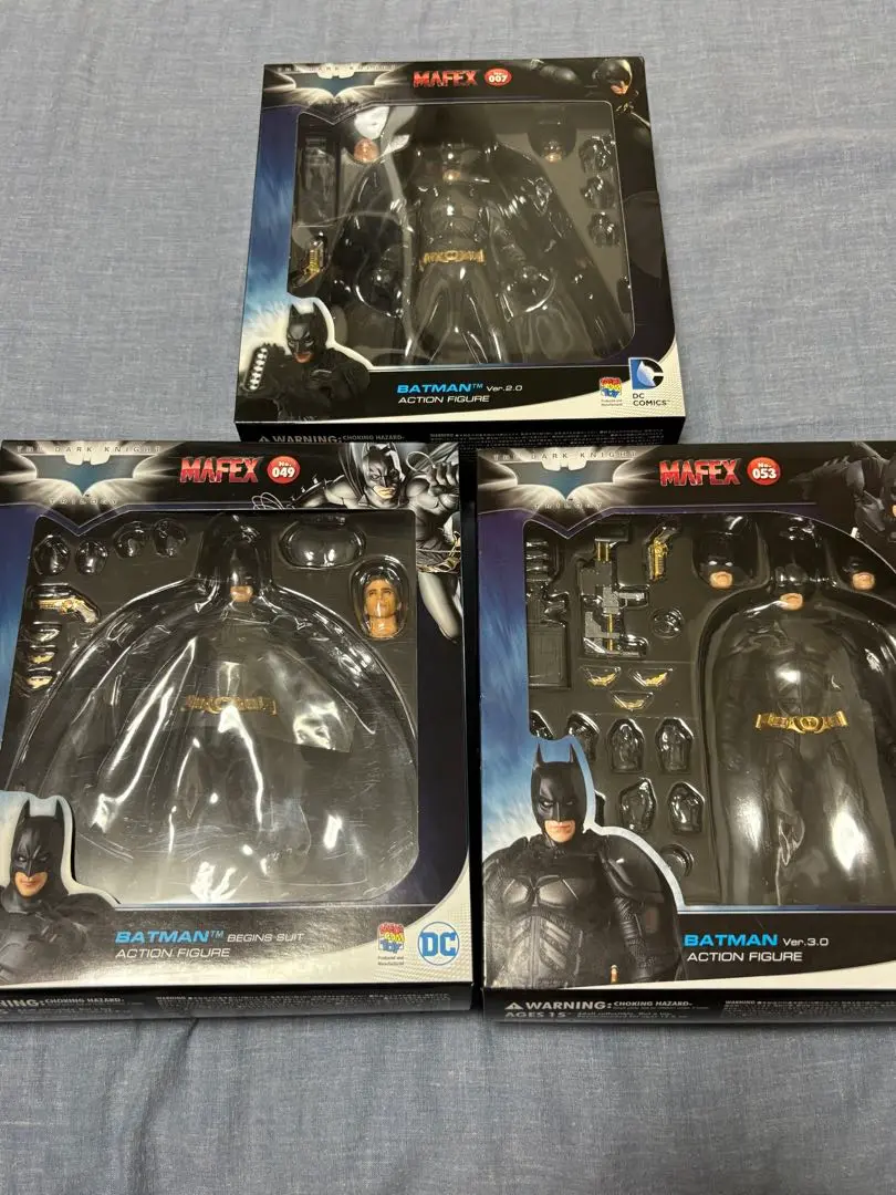 MAFEX BATMAN バットマン　3体セット