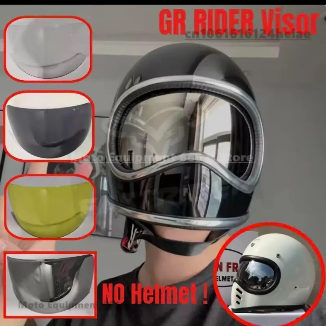 ヘルメットシールド　スモークブラック　STR　MTX　スペースヘルメット専用