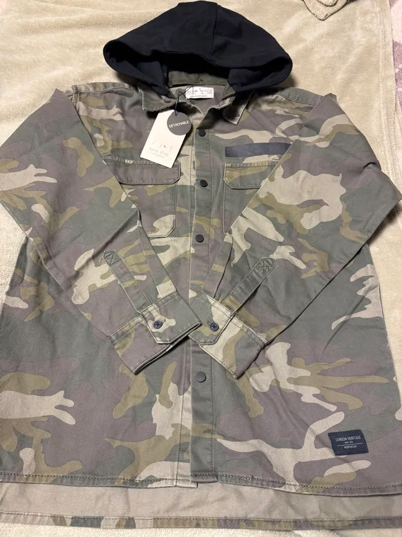 新品　ZARA LONDON HERITAGE 迷彩柄ジャケット 11/12