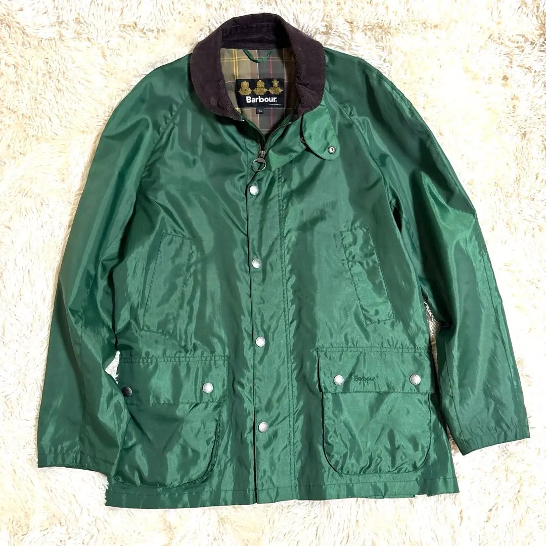 バブアー　ナイロン　ビデイル　グリーン