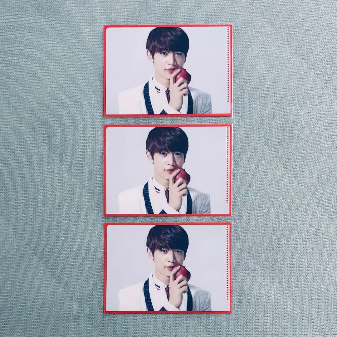 SHINee ミンホ LUCKY STAR 特典 ミニクリアファイル 3点セット