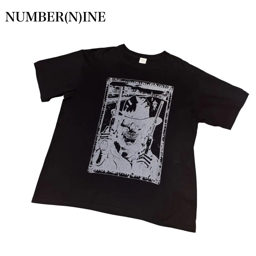 NUMBER(N)INE ナンバーナイン スカル カウボーイ Tシャツ サイズ4