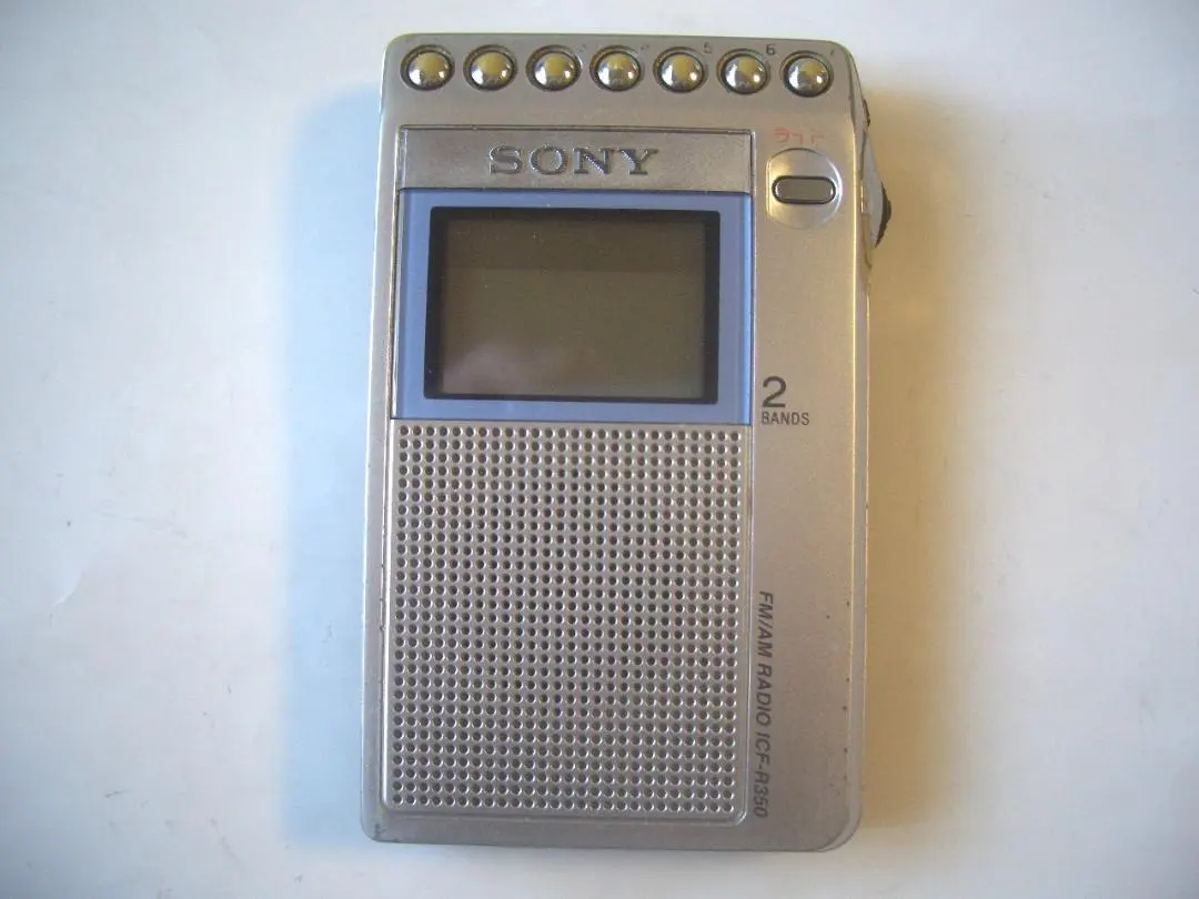 SONY シンセサイザーラジオICF-R350 ジャンク品