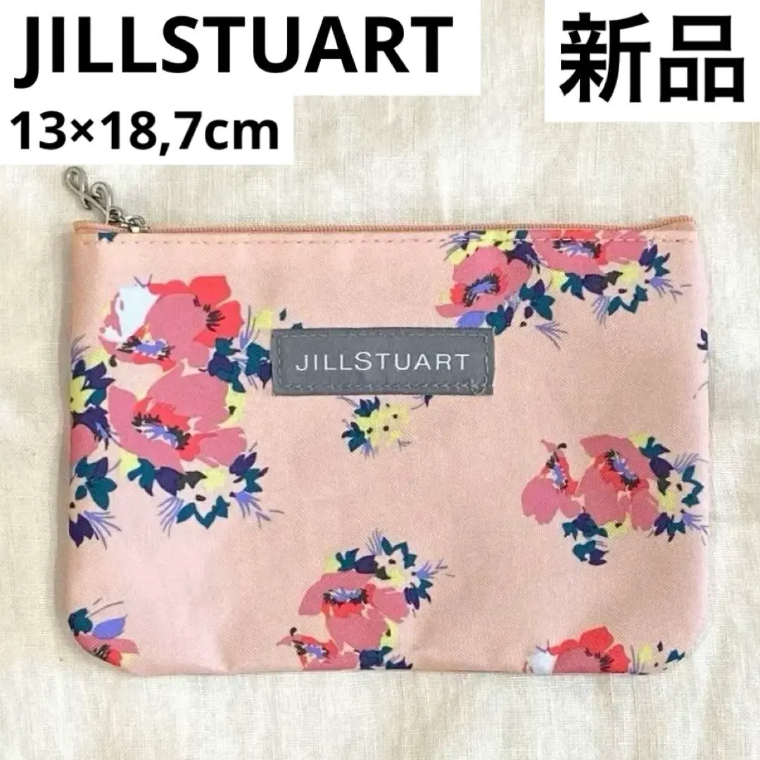 ❤️JILLSTUART❤️ジルスチュアート❤️ポーチ❤️花柄❤️ピンクベージュ❤️新品❤️
