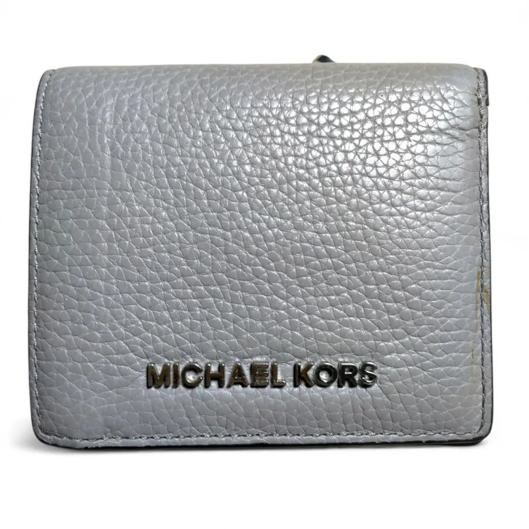 MICHAEL KORS グレー 二つ折り財布