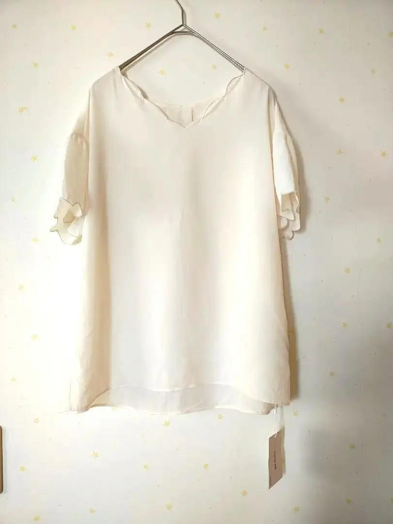 Discordディスコード❋新品アイボリーブラウスfairygrungeかわいい