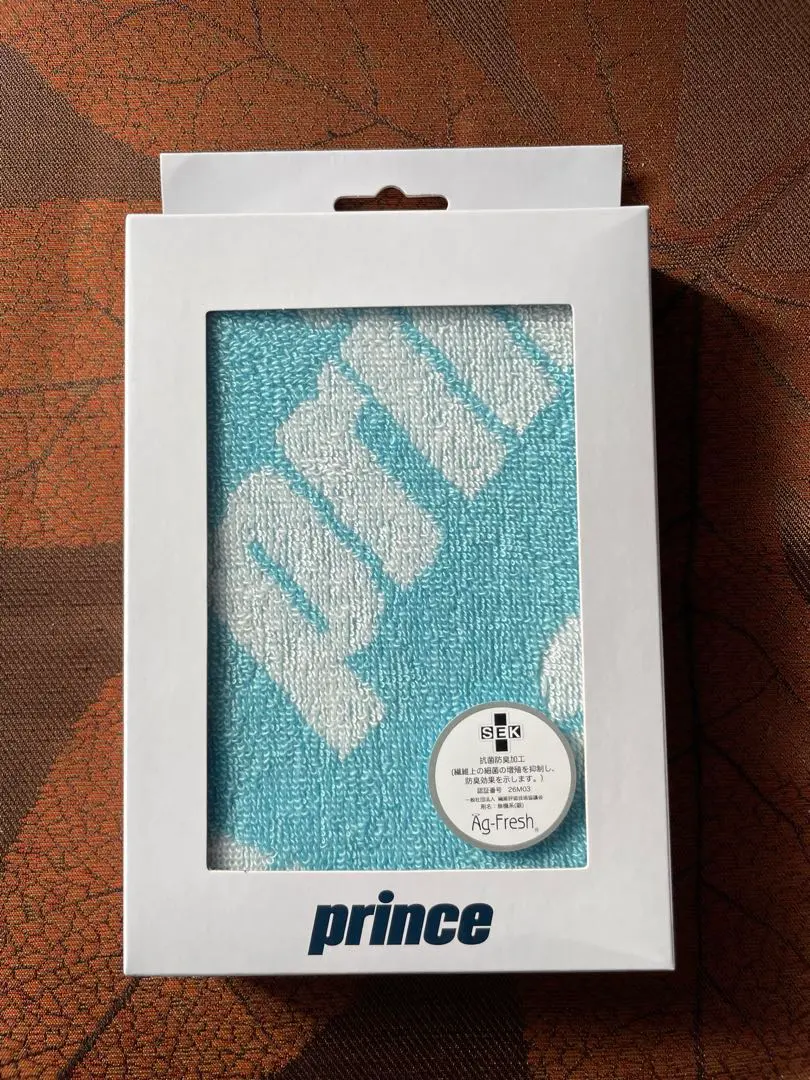 prince プリンス　ハンドタオル PT811 水色　テニス　バドミントン