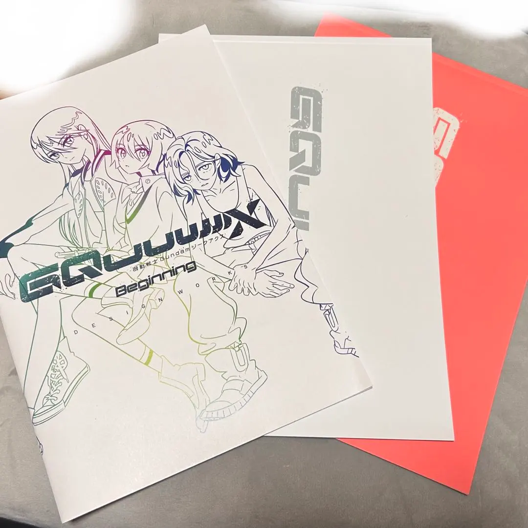 機動戦士ガンダムジークアクス デザインワークス、パンフレット豪華版セット