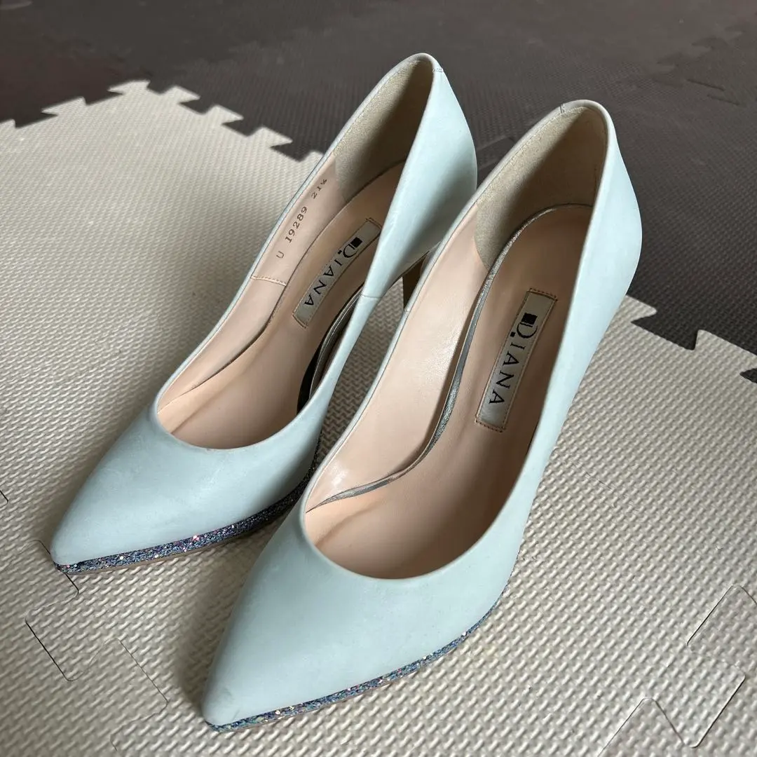 DIANA ポインテッドトゥ ハイヒール　ウェディング