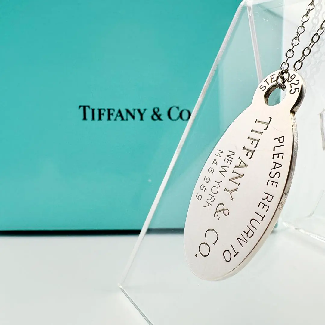 Tiffany&Co. ティファニー リターントゥ オーバル ネックレス 925