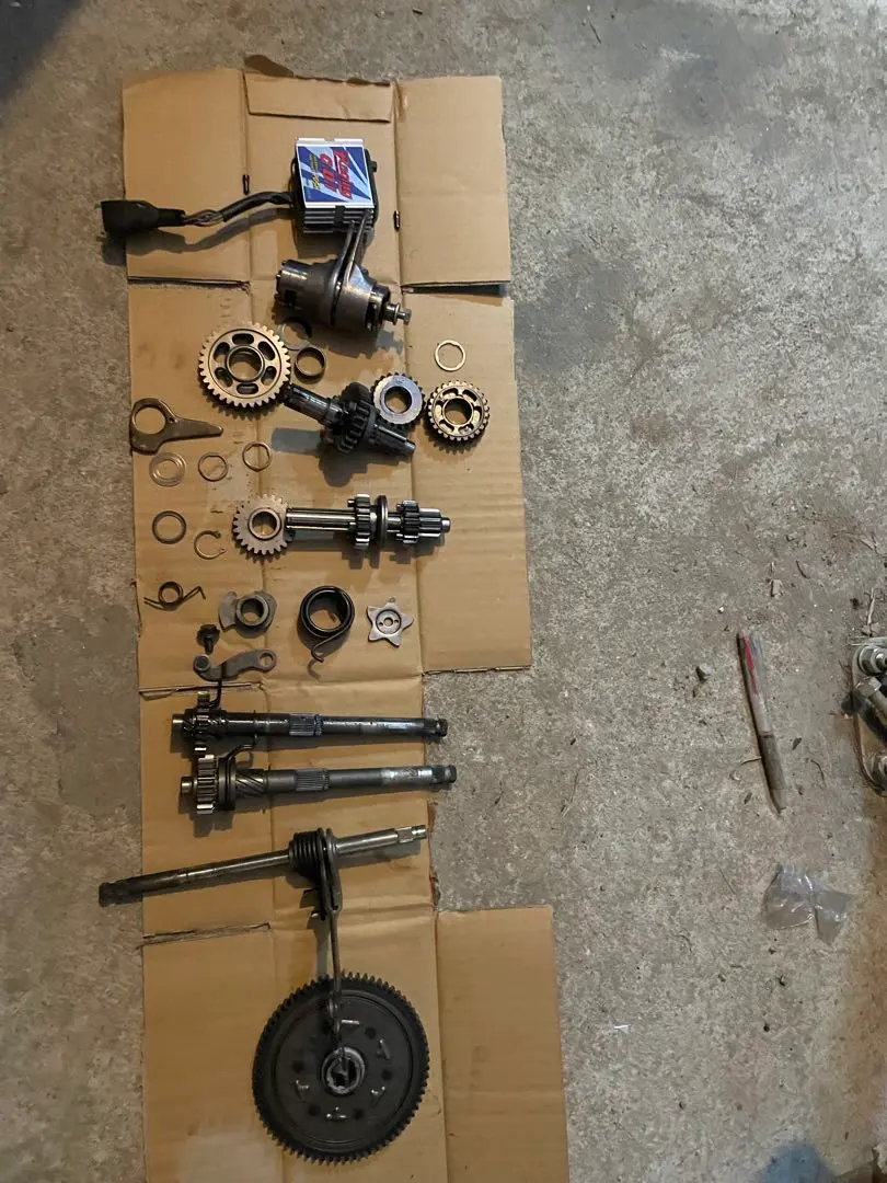 カブ　パーツセット　4速ミッション　CDI