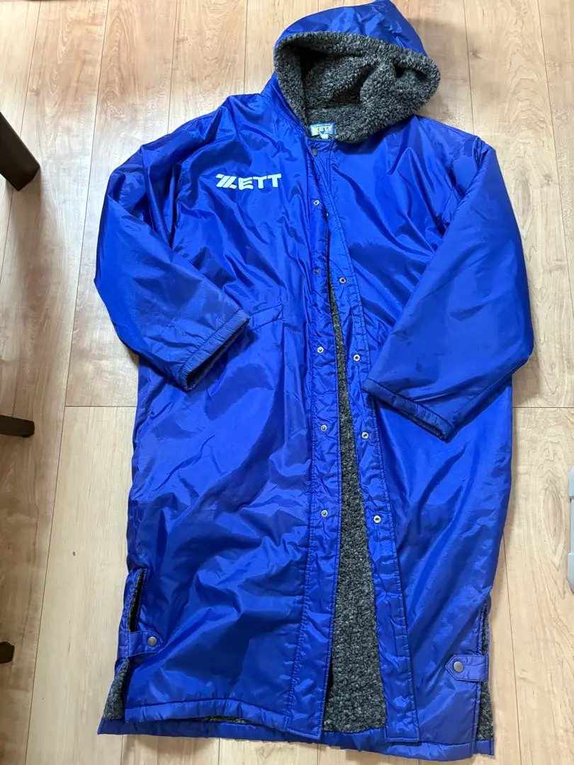 ZETT 青 ベンチコート