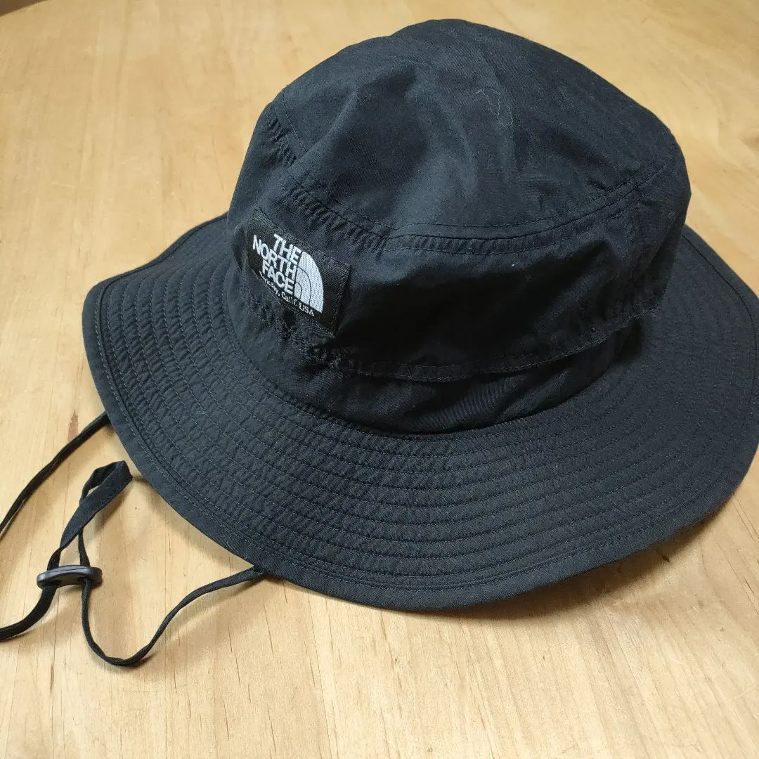 美品✨ノースフェイス ホライズンハット　ブラック　Lサイズ