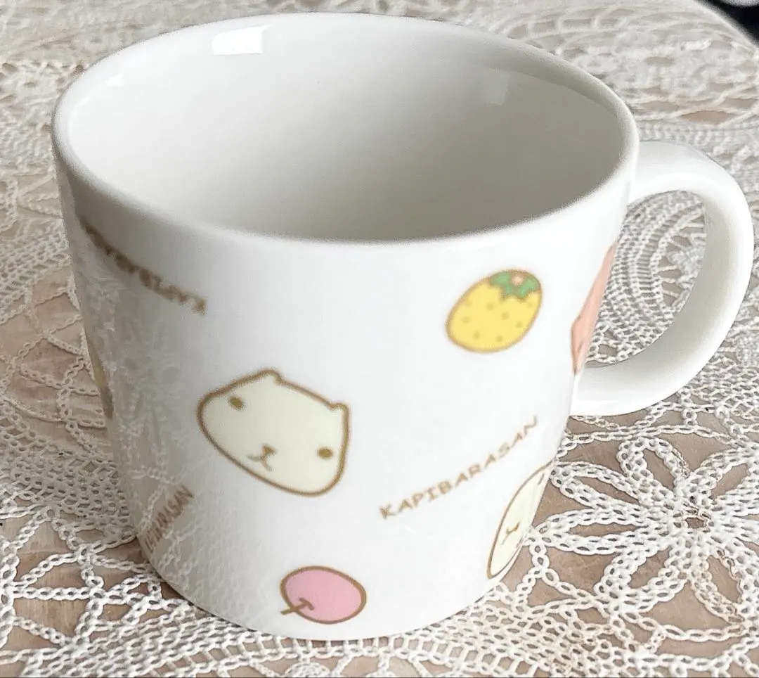カピバラさん マグカップ 陶器製