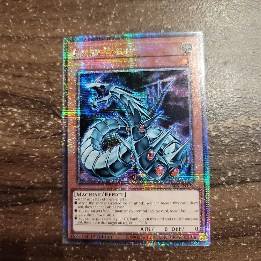 遊戯王　サイバー・ヴァリー　25thシークレットレア　英語版　クオシク