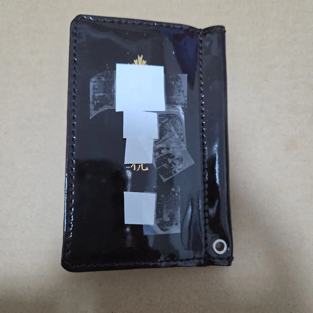 レプリカ 手帳 茶エナメル