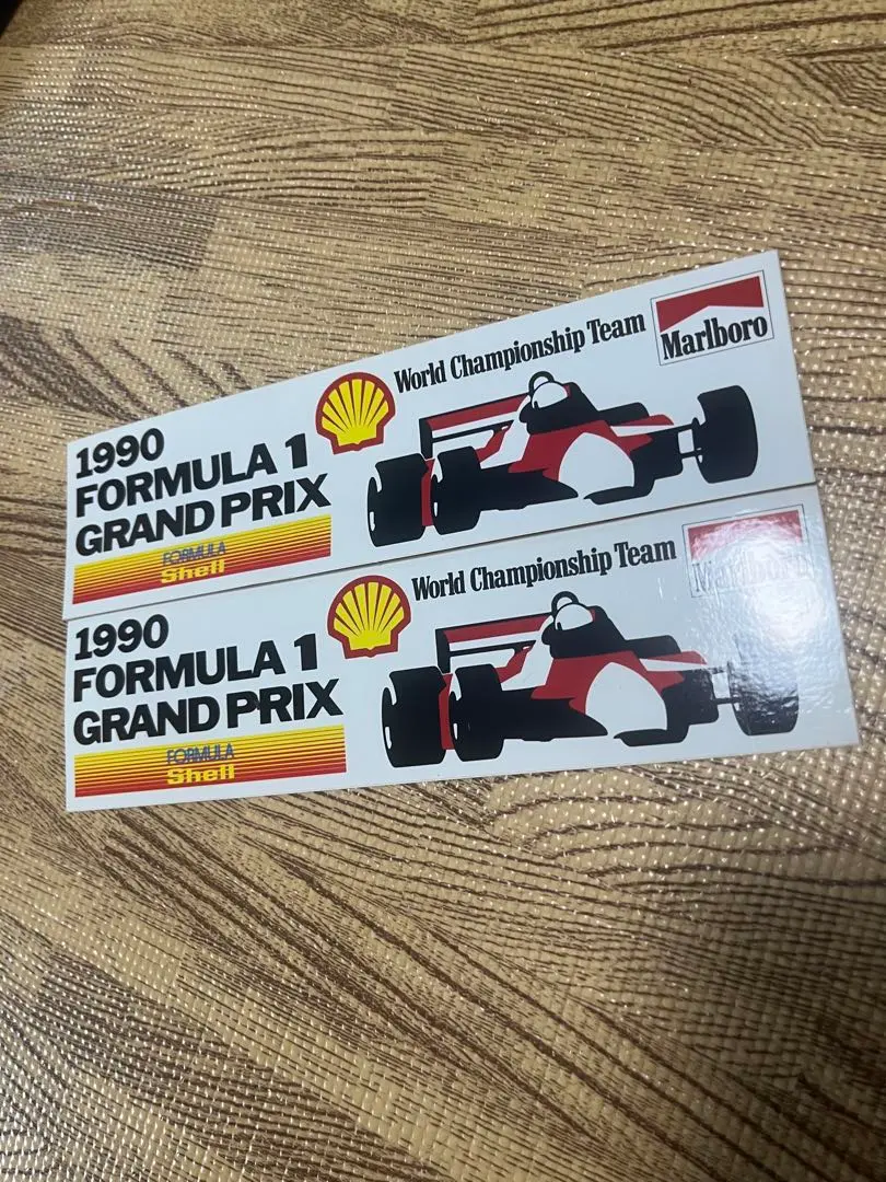 1990 F1 グランプリ ステッカーセット