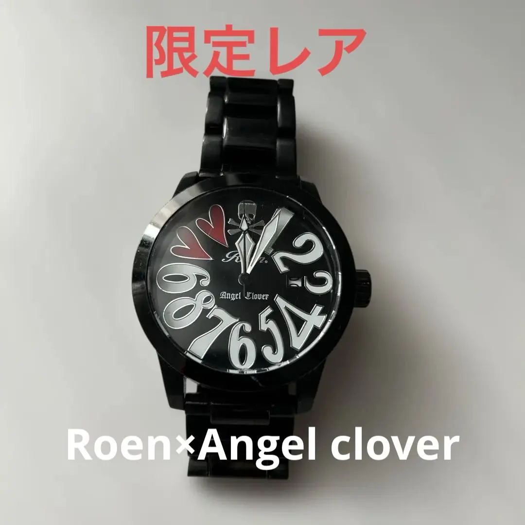 限定レアRoen×Angel clover 腕時計