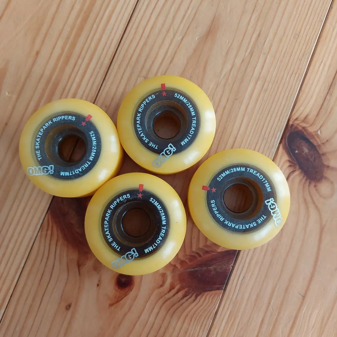 OMG！ スケートボードウィール 52mm