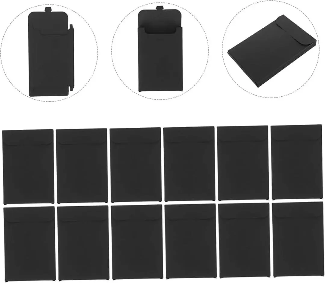 カードボックス クラフトペーパー製 おしゃれな 収納ボックス 手紙 写真 カード